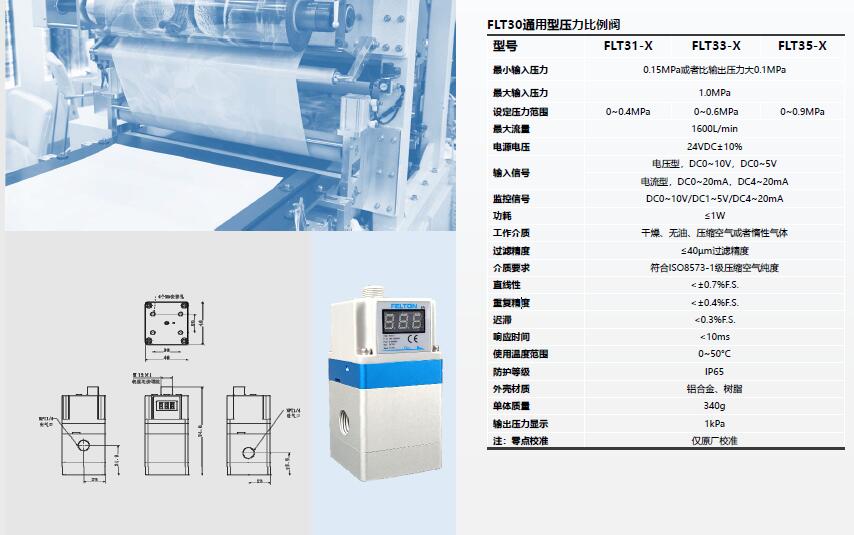 FLT30通用型壓力比例閥